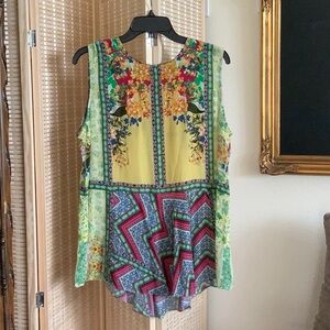 Sleevless dress top from Anthropologie L 001